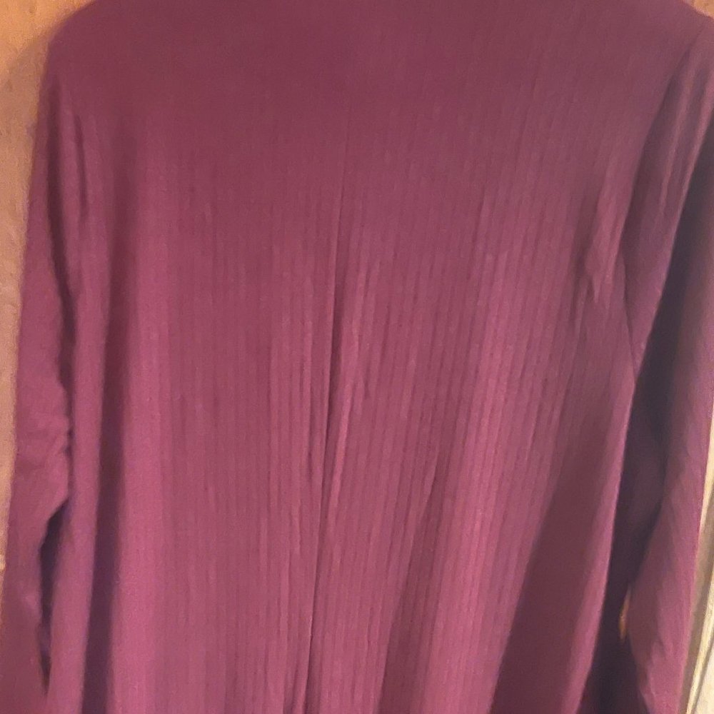Long plus size sweater dress